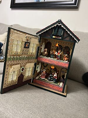 #ad Unique Christmas house with Lighted Amazing $35.00