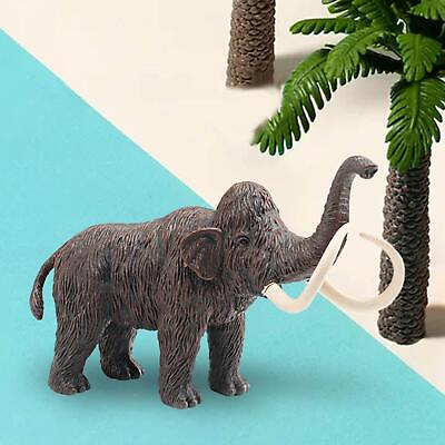 #ad Elephant Figurine Toy Handpainted for Kids Crafts Educational Historic Creatures $16.05