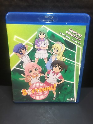 #ad Softenni: The Complete Collection Blu ray Disc 2016 2 Disc Set Anime Series $35.00