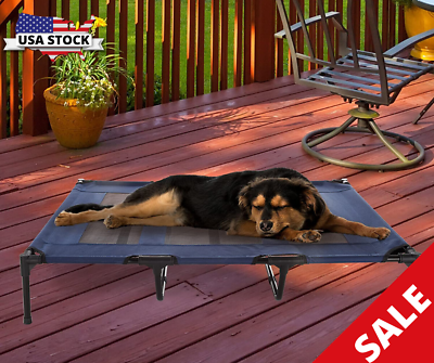 #ad Extra Large Dog Beds For Large Dogs Clearance Outdoor XL Raised Elevated Cooling $62.00