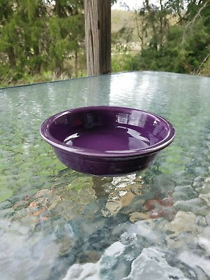 #ad 19 OZ. MEDIUM CEREAL SOUP BOWL mulberry purple 6 7 8quot; FIESTA new $11.99