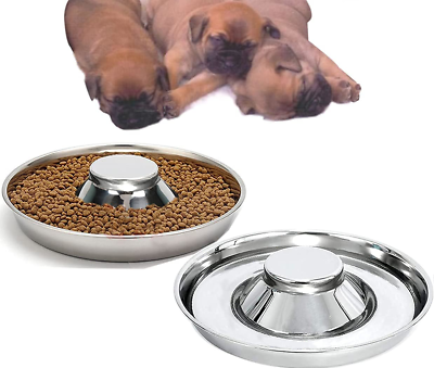#ad 2 Puppy Bowl Puppy Feeding Bowls for Small Dogs whelping Box Water Weaning Bowls $26.16