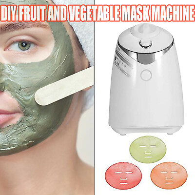 #ad Automatic Face Mask Maker Machine DIY Fruit Vegetable Mask Natural Collagen SPA $55.04