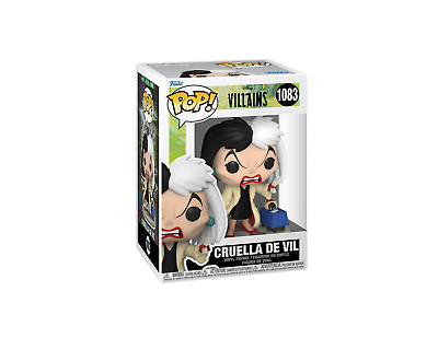 #ad Funko Pop Disney Villains Cruella De Vil #1083 $10.63
