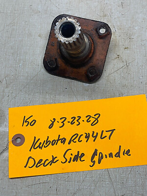 #ad Kubota T1600H RC44LT mowing deck Side Deck Spindle Shaft $74.99