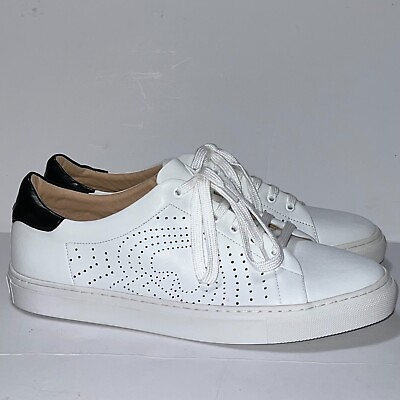 #ad Kate Spade Ashlyn White Heart Leather Sneaker New Women#x27;s Size 10M MSRP 170$ $89.99