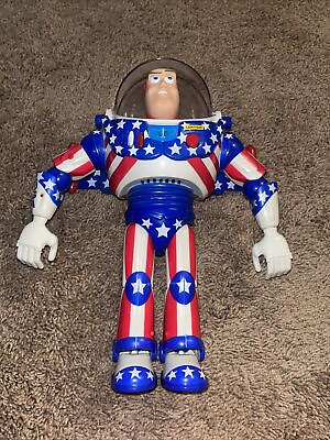 #ad DISNEY TOY STORY AND BEYOND STARS AND STRIPES BUZZ LIGHTYEAR 12” FIGURE USA 1995 $40.80