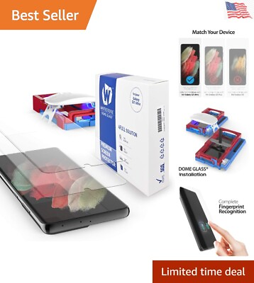 #ad Premium Galaxy S2 Ultra Clear Tempered Glass Ultrasonic Fingerprint Compatible $48.99