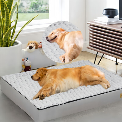 #ad #ad Super Orthopedic Dog Bed Large amp; Thicken Pet Cat Cushion Mattress fit Cage Crate $32.95