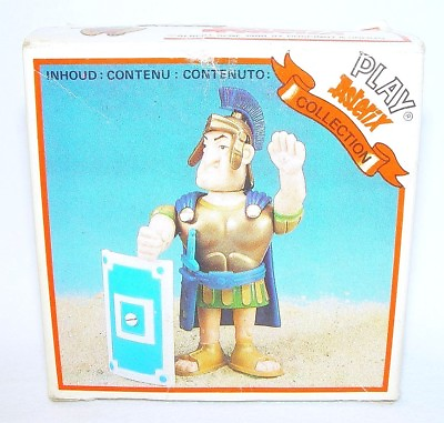 #ad Toy Cloud PLAY ASTERIX Comic Book Character AEROBUS ROMAN OFFICER Figure MIB`80 $99.99
