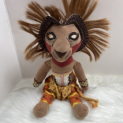 #ad DISNEY The Lion King Broadway Musical Simba Collectible Doll Stuffed Plush $21.15