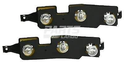 #ad New Set Of Two Tail Lamp Connector Plate Fits 92 00 Gmc Yukon 16511565 16511566 $32.50