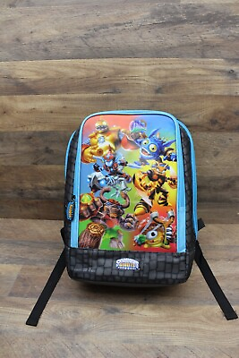 #ad Skylanders Giants Youth Backpack *HOLDS 32 TOYS* School Spyro Carrier Case Bag $19.02