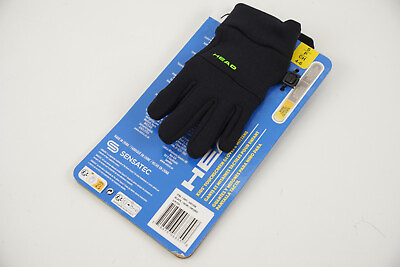 #ad Head Kid#x27;s Touchscreen Gloves Black Small $9.00