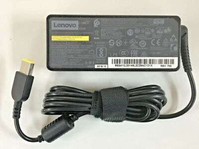 #ad Genuine Lenovo 65W 20V 3.25A Laptop Charger AC Power Adapter Square Tip ThinkPad $10.99