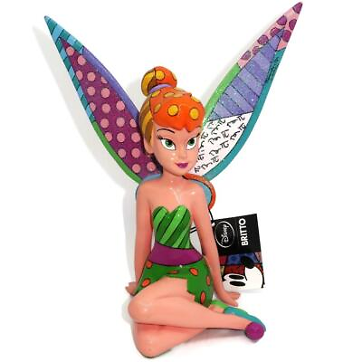 #ad Disney Romero Britto Pop Art Tinkerbell Peter Pan Figurine 8 3 4quot; $94.49