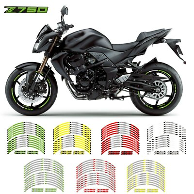 #ad For Kawasaki Z750 Motorcycle wheel paster Fashion wheel protector AU AU $18.99