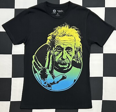 #ad NWT Albert Einstein Star Trek Crossover Men’s Graphic Print T Shirt S $16.99