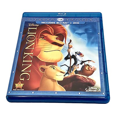 #ad Disney The Lion King Blu ray Disc 2011 Diamond Edition BLU RAY Disc amp; Case Only $10.00