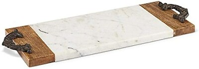 #ad Multicolor Rectangular Shape Home Decor Small Marble Board With Handle $59.95