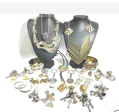 #ad 28 Pieces Vintage Jewelry $129.00