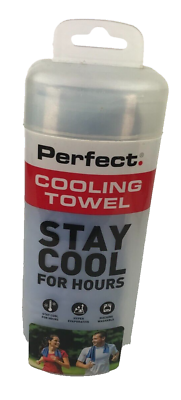 #ad Perfect Cooling Towel Stay Cool For Hours Blue NEW $5.00