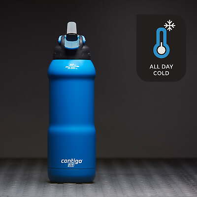 #ad Contigo Fit Stainless Steel AUTOSPOUT Water Bottle with Straw Amp 32 fl oz. $19.97