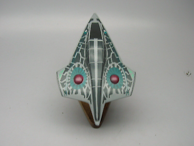 #ad Aeon Timeship Star Trek Spaceship Desktop Mahogany Kiln Wood Model Small New $514.85
