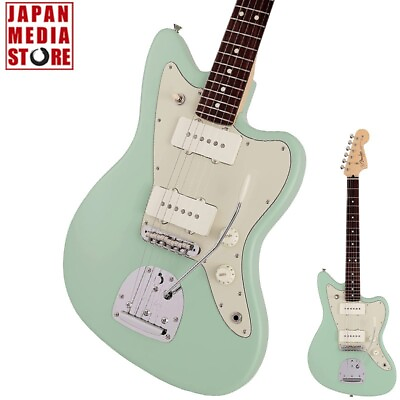 #ad Fender Made in Japan Junior Collection Jazzmaster Satin Surf Green Guitar NEW $906.92