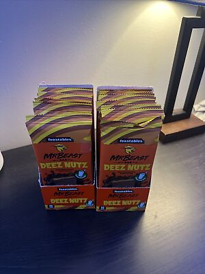 #ad RARE Mr Beast Feastables DEEZ NUTZ Milk Chocolate Peanut Butter Bar 2.1 oz $2.99