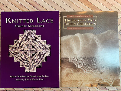 #ad The Gossamer Webs Design Collection Shawls To Knit amp; Knitted Lace Kunst Stricken $18.90