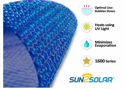 #ad Sun2Solar 1600 Series Rectangular Ultimate Solar Heating Cover Choose Size $49.99