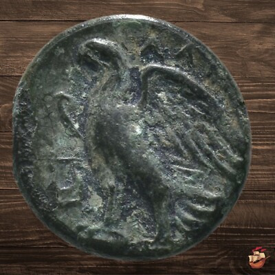 #ad Ancient Greek coin Caria Halikarnassos mid 4th 3rd centuries BC Apollo @701 $18.00