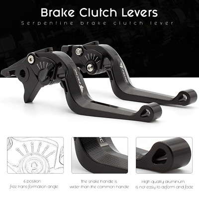 #ad For M 1200 S R Carbon 14 19 3D Short Camber Brake Clutch Lever CNC $25.49