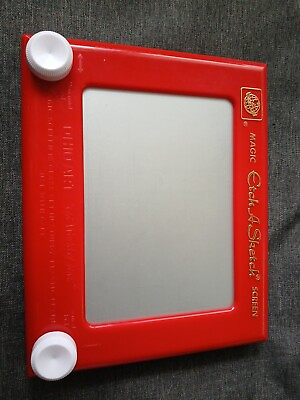#ad Vintage Etch A Sketch Ohio Art 505 World of Toys Still Works Magic Classic Toy $14.99