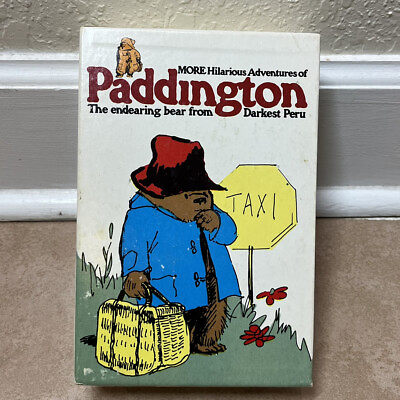 #ad ☆ Vintage PADDINGTON BEAR Box Set Paperback Kid#x27;s Y A Books w Case DELL VG $12.99