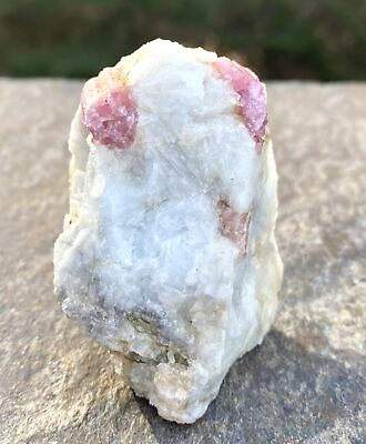 #ad Rubellite Pink Tourmaline Raw amp; Polished Point Peace Well Being 29283E $8.99