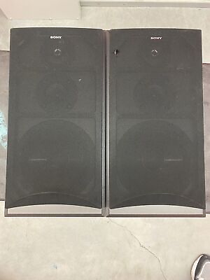 #ad SONY SS MB215 3 Way 140 Watt Black Speakers System $137.00