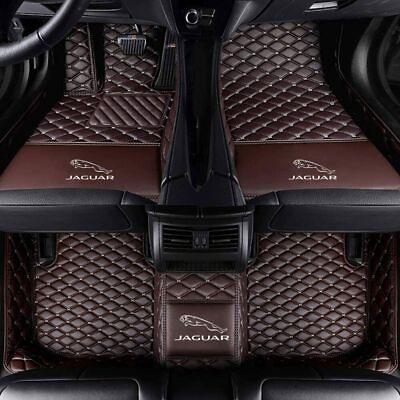 #ad Waterproof For Jaguar XJ 2003 2019 Custom Leather Carpets Cargo Waterproof Liner $92.82