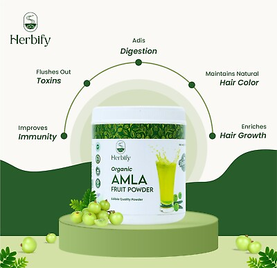 #ad Herbify Amla Fruit Powder Supports Immune Digestive amp; Skin Health 250gm $29.99