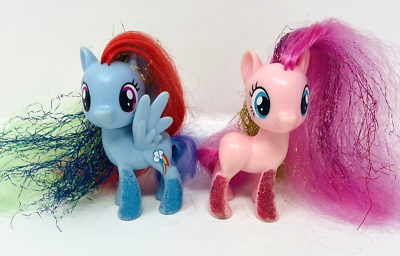 #ad My Little Pony Friendship Is Magic Festival Rainbow Dash Pinkie Pie Toy Figure $14.99