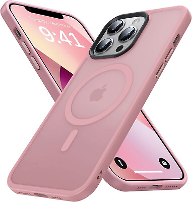 #ad For iPhone 15 14 Plus 13 12 11 Pro Max Frosted Case Mag Safe Shockproof Cover $5.99