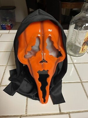 #ad Pumpkin Ghostface Mask $30.00