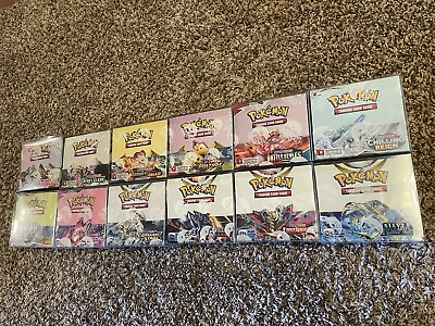 #ad COMPLETE Sword and Shield Booster Box SET Full Booster Box Collector’s Set $3446.50