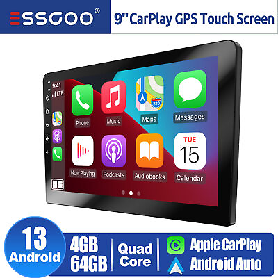 #ad 464G CarPlay 9quot; Double 2 Din Car Stereo Radio Android 13 GPS NAV Bluetooth WIFI $84.99