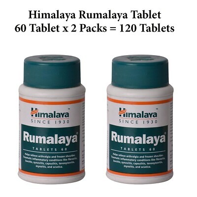 #ad Himalaya Rumalaya Tablet relieves joint and bone ache 60 tablets x 2 $18.30