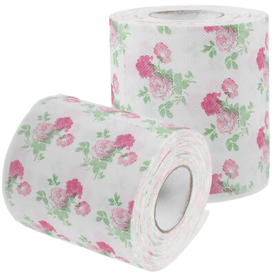 #ad 2 Rolls Colored Toilet Paper Bathroom Tissue Party Decoration Towel $13.86