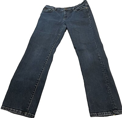#ad Lauren Jeans Co Ralph Lauren Jeans Size 10 Dark Wash 32” Waist 9.5” Rise Denim $12.95