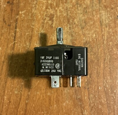#ad OEM Genuine Kenmore Range Surface Element Control Switch 316049800 5304528972 $8.99