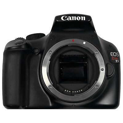 #ad Canon EOS Rebel T3 12.2MP Digital SLR DSLR Camera BODY ONLY $94.99